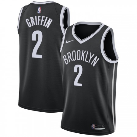 Brooklyn Nets Blake Griffin 2 Nike 2022-23 Icon Edition Musta Miesten Pelipaidat Swingman